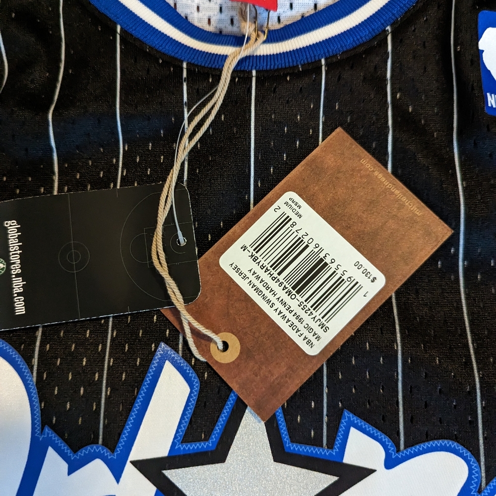 Mitchell & Ness NBA Fadeaway Swingman Jersey Magic 1994 Penny Hardaway Medium - Picture 6 of 8